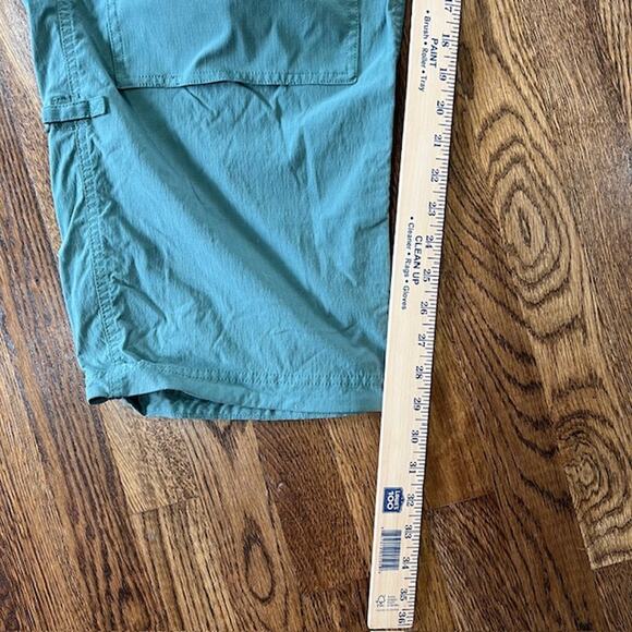 Duluth Trading Co. Heirloom Gardening Bib Overalls Womens XXL Green Fir Stretch - Picture 6 of 10